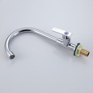 1PC 360 Degree Rotation Kitchen Water Tap G1/2' Home Kitchen Single Cold Water Tap Kitchen Sink Water Faucet