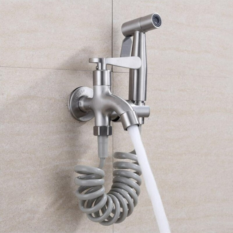 304 Stainless Steel Bidets bidet toilet sprayer bathroom muslim shower bidet tap toilet shower Spray Shattaf ducha higienica