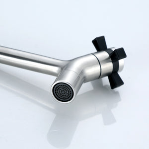 304 stainless steel Kitchen Faucet Single Handle Single Hole Kitchen Mixer Sink Tap Kitchen Single Cold Water Faucet