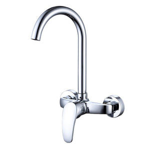 360 Rotation Faucet Brass Chrome Cold and hot Water Power Swivel Kitchen Sink Mixer Tap Single Handle