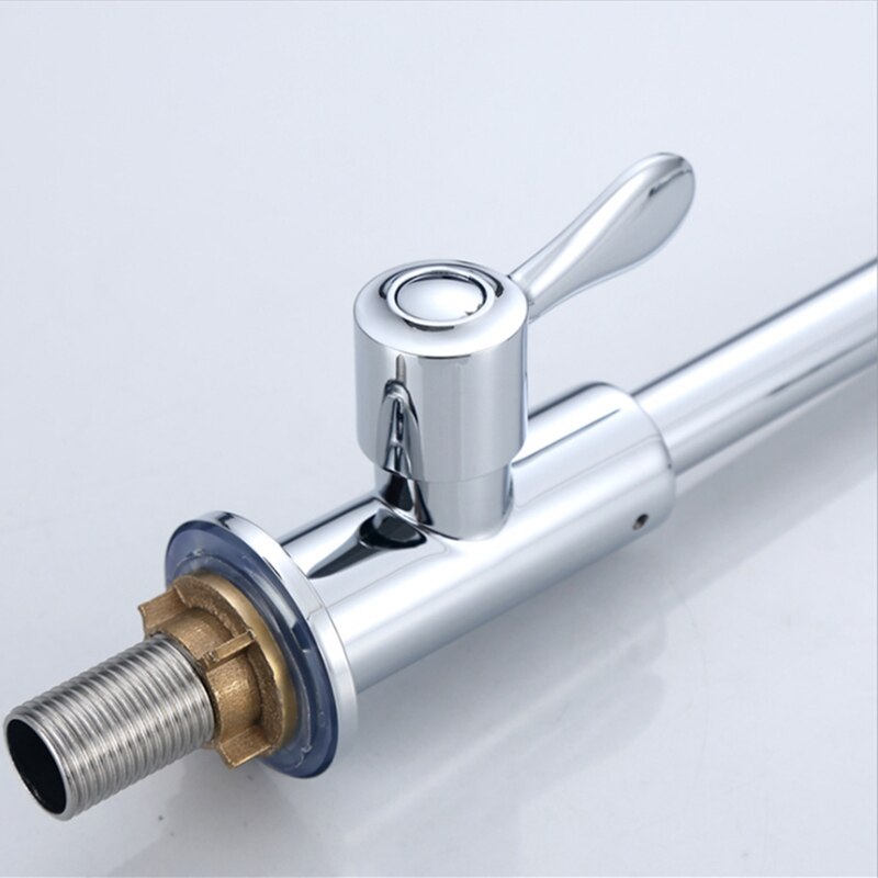 Kitchen Faucet 304 stainless steel Chrome Single Handle Single Hole Kitchen Faucet Single Cold Sink Tap