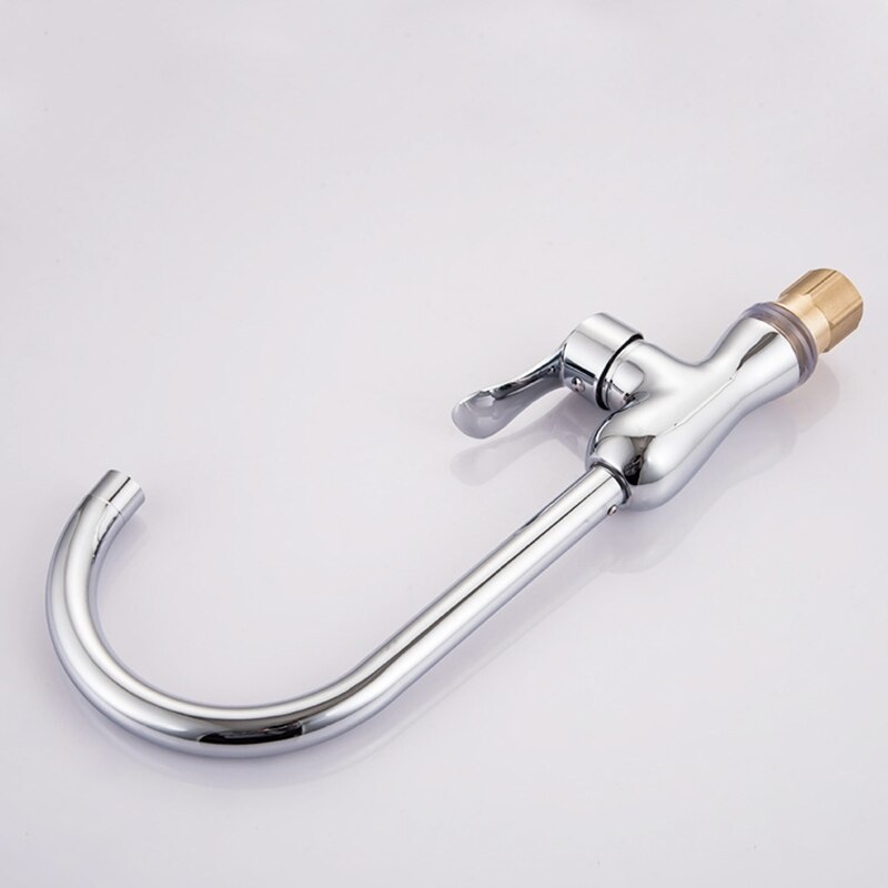 Kitchen Faucet 360 Rotate Kitchen Sink Tap Classic Smooth Water Taps Adjust Design Hot and Cold Brass Chrome Tap