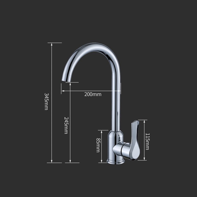 Kitchen Mixer Cold and Hot flexible Kitchen Tap Single lever Hole Water Tap Kitchen Faucet Torneira Cozinha