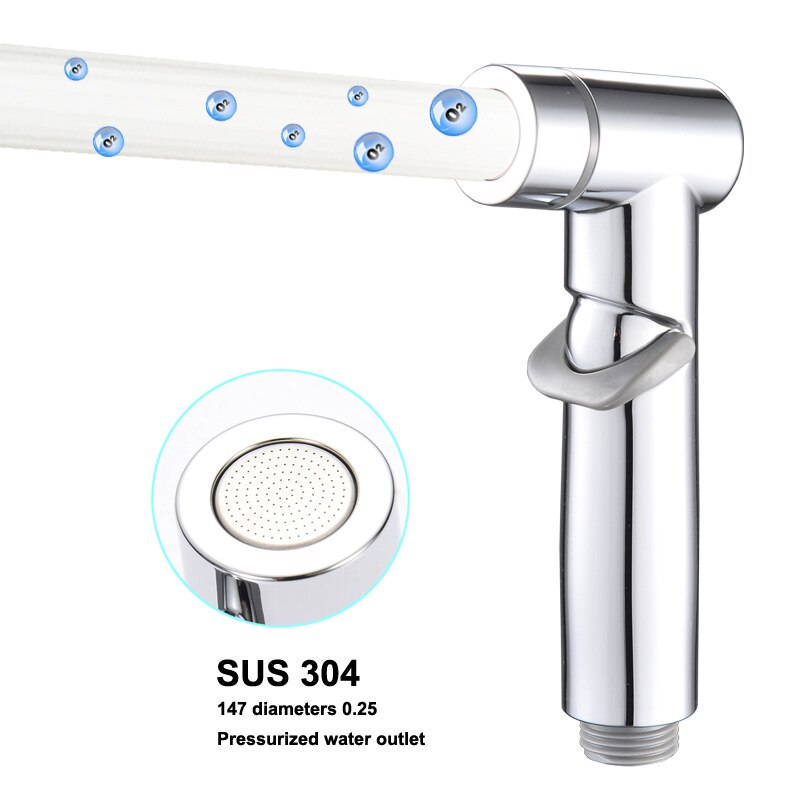 New Toilet Bidet Sprayer Muslim Shower Handheld Hand Bidet Faucet Bath Tap Hand Sprayer Shower Head Self Cleaning