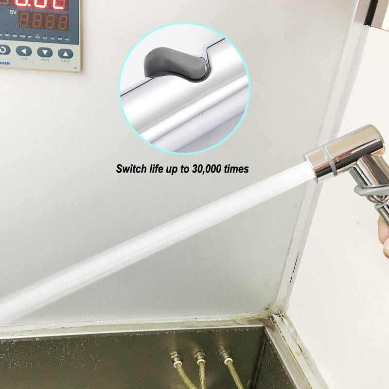 New Toilet Bidet Sprayer Muslim Shower Handheld Hand Bidet Faucet Bath Tap Hand Sprayer Shower Head Self Cleaning