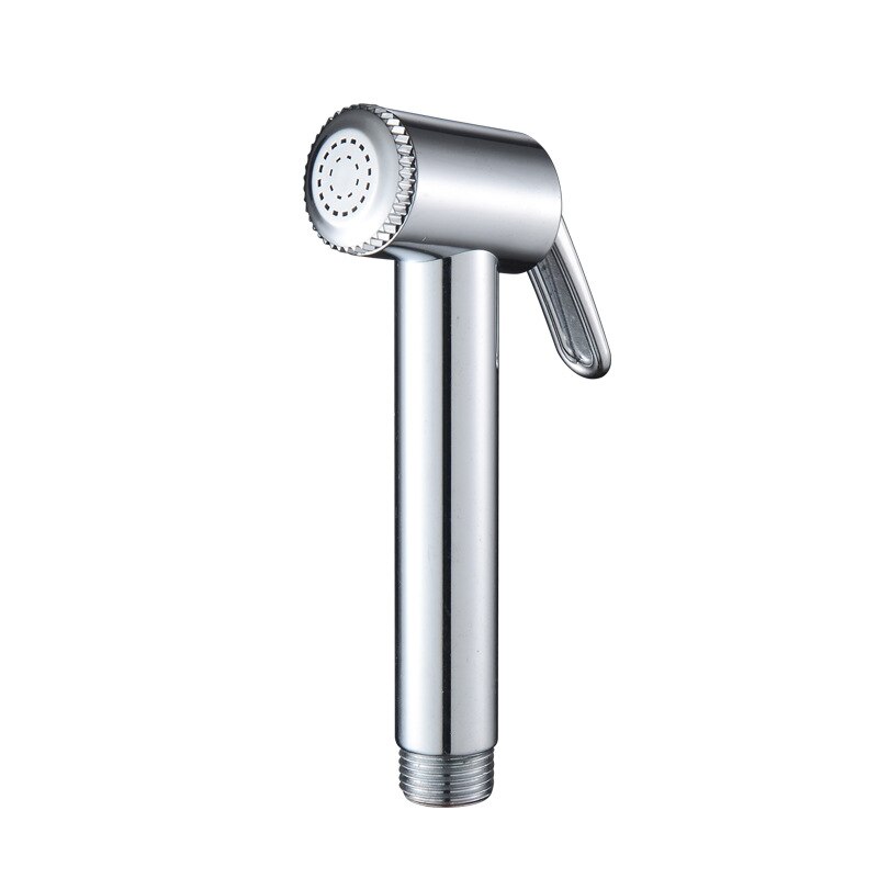 Toilet hand held bidet sprayer kit ABS chrome plated bathroom bidet faucet spray shower head with hose & holder